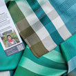 Load image into Gallery viewer, Carré 70 Frame en soie menthe
