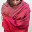 Load image into Gallery viewer, Echarpe Harmonie en soie cachemire rouge