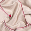 Charger l'image dans la galerie, Echarpe Nomade Unie en soie laine cachemire beige