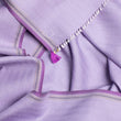 Charger l'image dans la galerie, Echarpe Nomade Unie en soie laine cachemire lilas