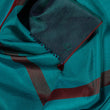 Charger l'image dans la galerie, Etole Asymétrique en soie navy teal