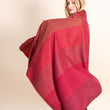 Charger l'image dans la galerie, Etole Brume femme soie cachemire rouge bordeaux