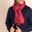Load image into Gallery viewer, Etole Brume femme soie cachemire rouge bordeaux