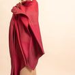 Charger l'image dans la galerie, Etole Brume femme soie cachemire rouge bordeaux
