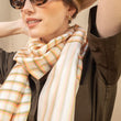 Load image into Gallery viewer, Foulard en soie Aurore crème
