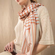 Load image into Gallery viewer, Foulard en soie Aurore vemermillon fem