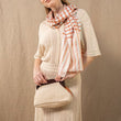 Load image into Gallery viewer, Foulard en soie Aurore vermillon femme