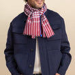 Charger l'image dans la galerie, Foulard Krama en soie bordeaux