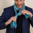 Load image into Gallery viewer, Foulard Krama en soie vert