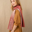 Load image into Gallery viewer, Foulard en soie bico sienne fem