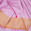 Charger l'image dans la galerie, Petit foulard Bicolore en soie lavande