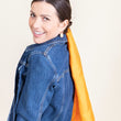 Charger l'image dans la galerie, Petit foulard Uni en soie jaune