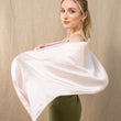 Charger l'image dans la galerie, Foulard en soie uni rose pale