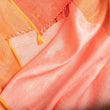 Load image into Gallery viewer, Etole en lin et soie trio rose zoom