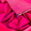 Charger l'image dans la galerie, Echarpe Dégradée en soie laine fushia
