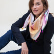 Load image into Gallery viewer, Carré Vasarelli en soie nude