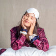 Load image into Gallery viewer, Ecru silk pillowcase - matching pouch