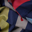 Load image into Gallery viewer, Echarpe Milleraies en soie laine marine