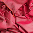 Charger l'image dans la galerie, Etole en soie Pointillée rose framboise