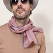Charger l'image dans la galerie, Foulard Paul en soie corail