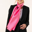 Charger l'image dans la galerie, Foulard Mini Pointillé en soie rose