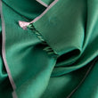 Charger l'image dans la galerie, Foulard Mini Pointillé en soie vert