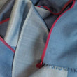 Charger l'image dans la galerie, Petit foulard Bicolore en soie orage