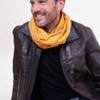 Charger l'image dans la galerie, Snood en soie laine curry