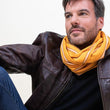 Charger l'image dans la galerie, Snood en soie laine curry