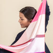 Load image into Gallery viewer, Quadricolor square in nude silk