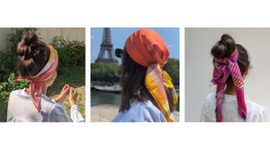 5 coiffures à réaliser avec un foulard