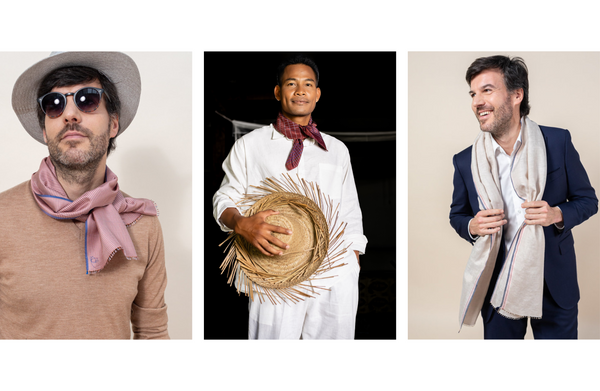 comment porter un foulard homme ?