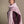 Etole Brume en soie cachemire rose nude