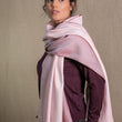 Load image into Gallery viewer, Brume stole in nude cashmere silk
