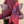 Carré 70 Dublin bordeaux en soie cachemire femme