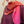 Carre 95 Chromie rouge en soie cachemire femme