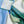 Charger l&#39;image dans la galerie, Carré Pastel en soie cachemire bleu-vert
