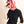 Load image into Gallery viewer, Carré en soie Nuancier Pointillé framboise
