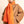 Echarpe Dégradée en soie laine orange