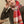 Echarpe Cambridge rouge en soie laine homme