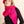 Echarpe Dégradée en soie laine fushia
