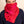 Echarpe Dublin soie cachemire rouge 