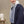 Echarpe Harmonie gris bleute en soie cachemire homme