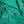 Echarpe Nomade Unie en soie laine cachemire vert