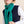 Echarpe Nomade Unie en soie laine cachemire vert