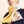 Echarpe Quatuor en soie laine jaune
