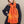 Echarpe Rythmic paprika en soie laine femme