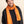 Echarpe Nomade Unie en soie laine cachemire amber