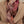 Echarpe Vibi Rouille en soie laine femme