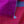 Etole Asymétrique en soie fushia